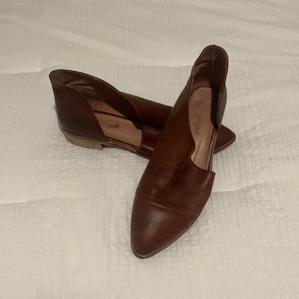 Free People Brown Royale Flat